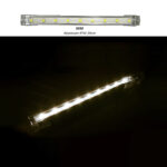Μπαρα LED Αλουμινίου 20cm 24VDC 3W 9LED 120° Θερμό IP54