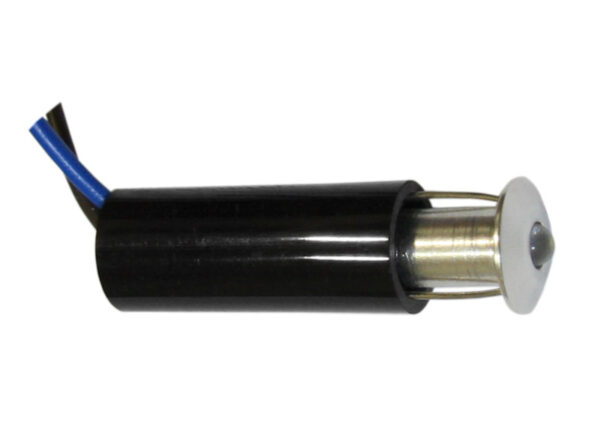 LED Σποτ Αλουμινίου Χωνευτό με Κουτί 0.2W 15° 12VAC Ψυχρό Σατινέ