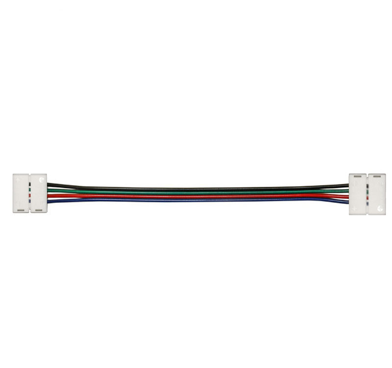 0 Μούφα με Καλώδιο για ΤΑΙΝΙA LED SMD RGB 10mm - Image 1