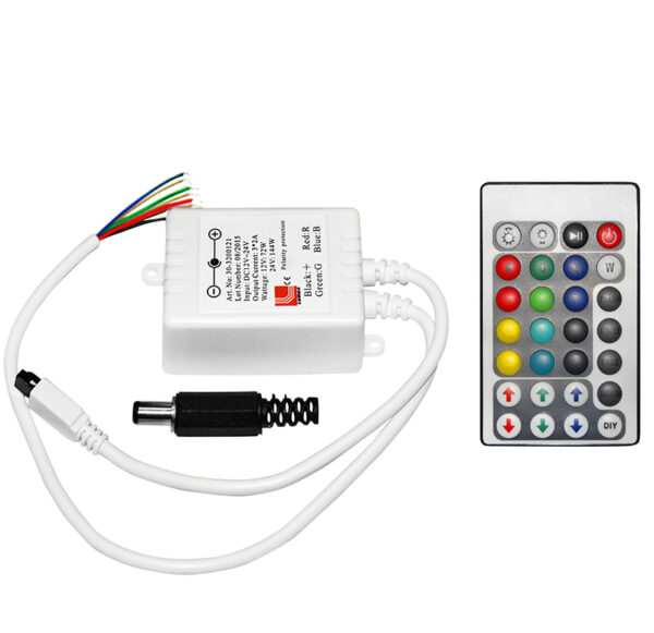 Μηχανισμός Τηλ/Ριο+CONTROLLER Ντίμερ RGB 12VDC72W/24VDC 144W 6A