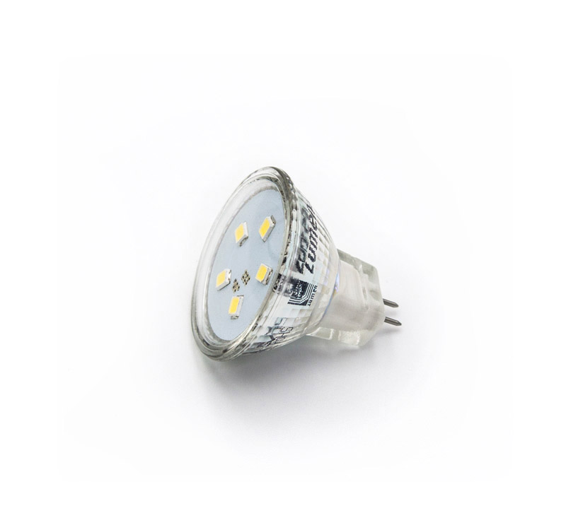 0 LED Λάμπα MR11 Γυάλινο 2W 12VAC/DC 105° Θερμό 3000Κ - Image 1