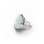 LED Λάμπα MR11 Γυάλινο 2W 12VAC/DC 105° Ψυχρό 6200Κ