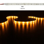Ταινία LED 5m 12VDC 7.2W/m 5050 30LED/m Πορτοκαλί IP54 ECO