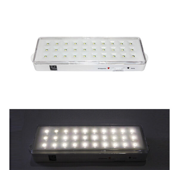 LED ΦΩΤΙΣΤIKO Ασφαλειας 30LED με Μπαταρία Λιθιου 3.7V