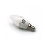 LED Λάμπα Κεράκι Ε14 6W 230V Θερμό 3000Κ