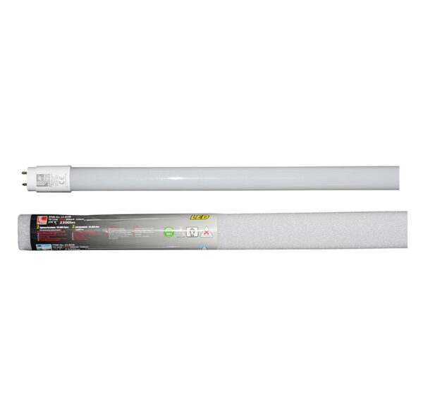 LED Λάμπα T8 150cm 24W 230V Διπλής Τροφοδοσίας Ψυχρό 6500K