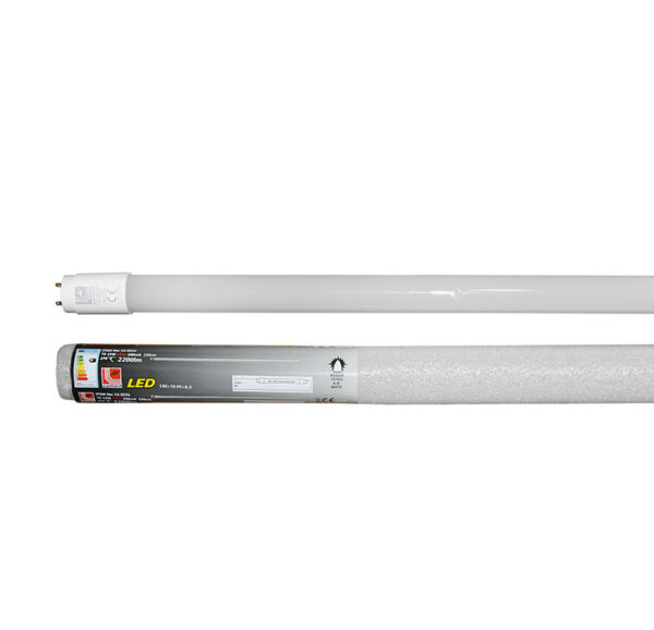 LED Λάμπα T8 150cm 24W 230V Διπλής Τροφοδοσίας Λευκό 4000K