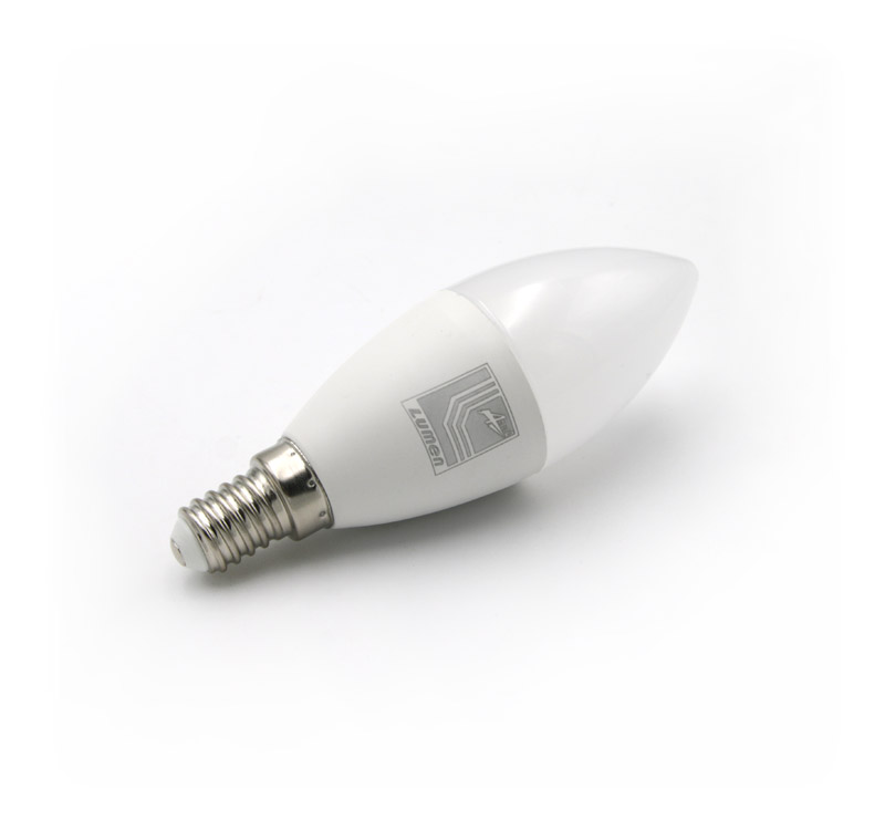 0 LED Λάμπα Κεράκι Ε14 7W 230V Λευκό 4000Κ - Image 1