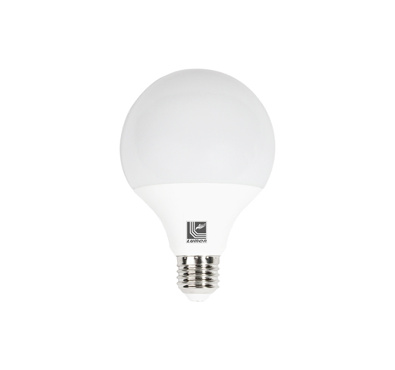 0 LED Λάμπα GLOBE Φ95 E27 15W 230V Ψυχρό 6200Κ - Image 1