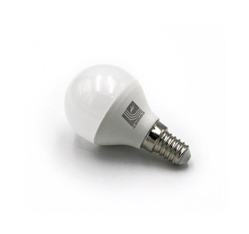 0 LED Λάμπα Σφαιρικό Ε14 6W Ντιμαριζόμενη Θερμό 3000Κ - Image 1