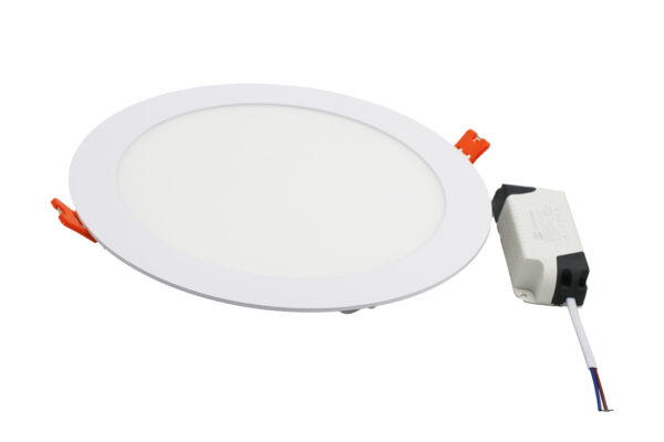 LED Φωτιστικό Ψευδοροφής Αλουμινίου Στρογγυλό 24W 6300K 120° Λευκό