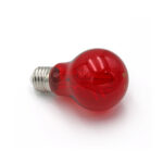 LED Λάμπα COG Αχλάδι Ε27 6W 230V Κόκκινο