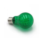 LED Λάμπα COG Αχλάδι Ε27 6W 230V Πράσινο