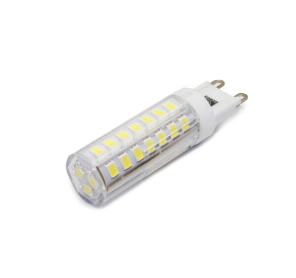 LED Λάμπα SMD Κεραμικό G9 5W 230VAC Διαφανή Ψυχρό 6200Κ