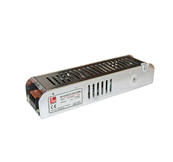 Τροφοδοτικό για Ταινίες LED 230V/12VDC 120W