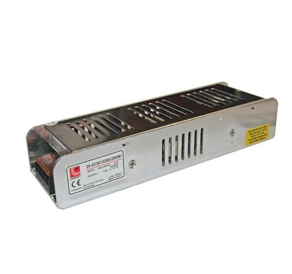 Τροφοδοτικό για Ταινίες LED 230V/12VDC 200W