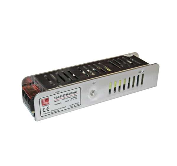 Τροφοδοτικό για Ταινίες LED 230V/24VDC 60W