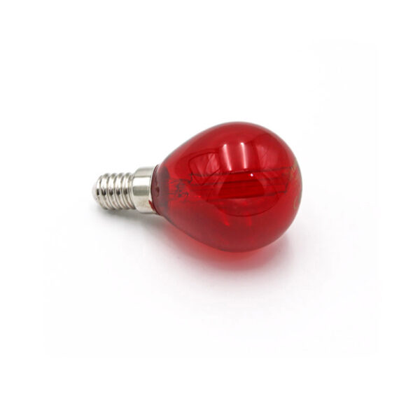 LED Λάμπα COG Σφαιρικό Ε14 2W 230V Κόκκινο