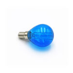 LED Λάμπα COG Σφαιρικό Ε14 2W 230V Μπλε