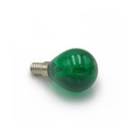 LED Λάμπα COG Σφαιρικό Ε14 2W 230V Πράσινο