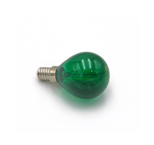 LED Λάμπα COG Σφαιρικό Ε14 2W 230V Πράσινο