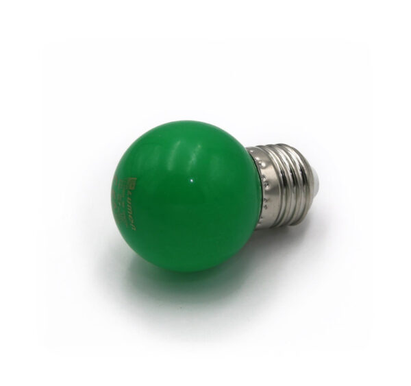 LED Λάμπα Σφαιρικό Ε27 2W 230V Πράσινο
