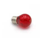 LED Λάμπα COG Σφαιρικό Ε27 2W 230V Κόκκινο