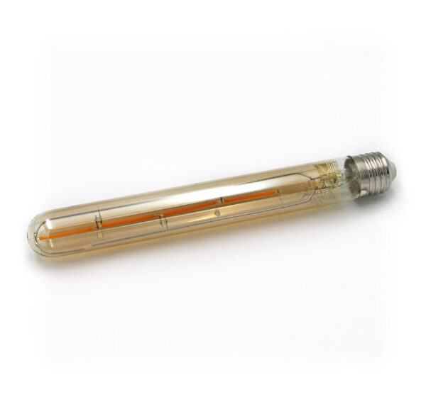 LED Λάμπα COG Σωλήνας L:225mmD:30mm Ε27 6W Μελί 2200K