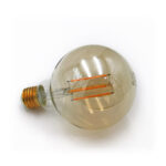 LED Λάμπα COG GLOBE Φ95 Ε27 6W 230V Μελί 2200K
