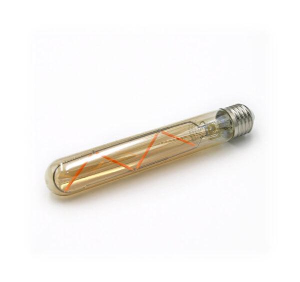 LED Λάμπα COG Σωλήνας L:185mmD:30mm Ε27 6W Μελί 2200K