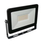 Προβολέας LED 30W 230V Πορτοκαλί IP65 Μαύρος