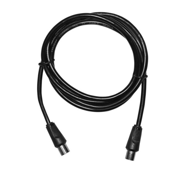 Καλώδιο TV Προέκταση ΑΡΣΕΝIKO σε Θηλυκό 5m Μαύρο (COAXIAL)
