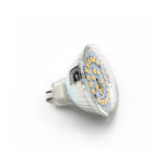 LED Λάμπα MR16 Γυάλινο 5W 12VAC/DC 105° Ντιμαριζόμενη Θερμό
