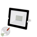 Προβολέας LED 50W Φωτοκύτταρο 4000Κ IP65 Λευκός