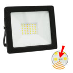 Προβολέας LED 30W Φωτοκύτταρο 4000Κ IP65 MAYPΟΣ