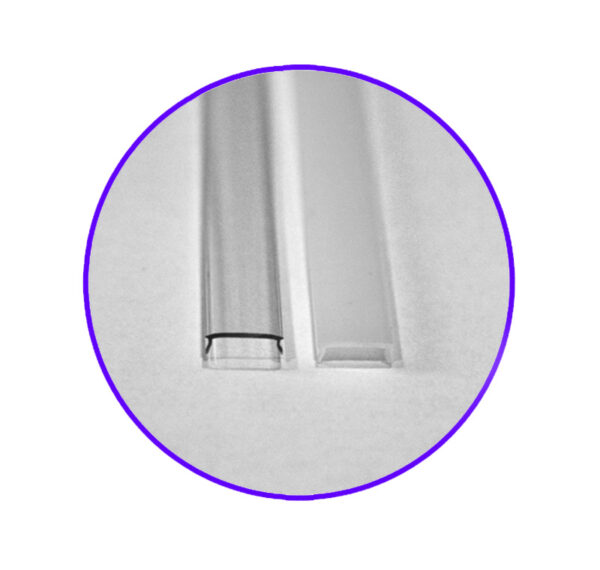 Κάλυμμα Διάφανο 2μ για Προφίλ ΕΠΙT 11mm 30-05502/055020/055021/05602/056020/056021/0560021