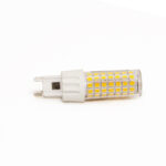 LED Λάμπα SMD Κεραμικό G9 6W 230VAC Διαφανή Θερμό 3000Κ