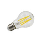 LED Λάμπα COG Αχλάδι Διάφανο Ε27 10W 230V Ψυχρό 5800K