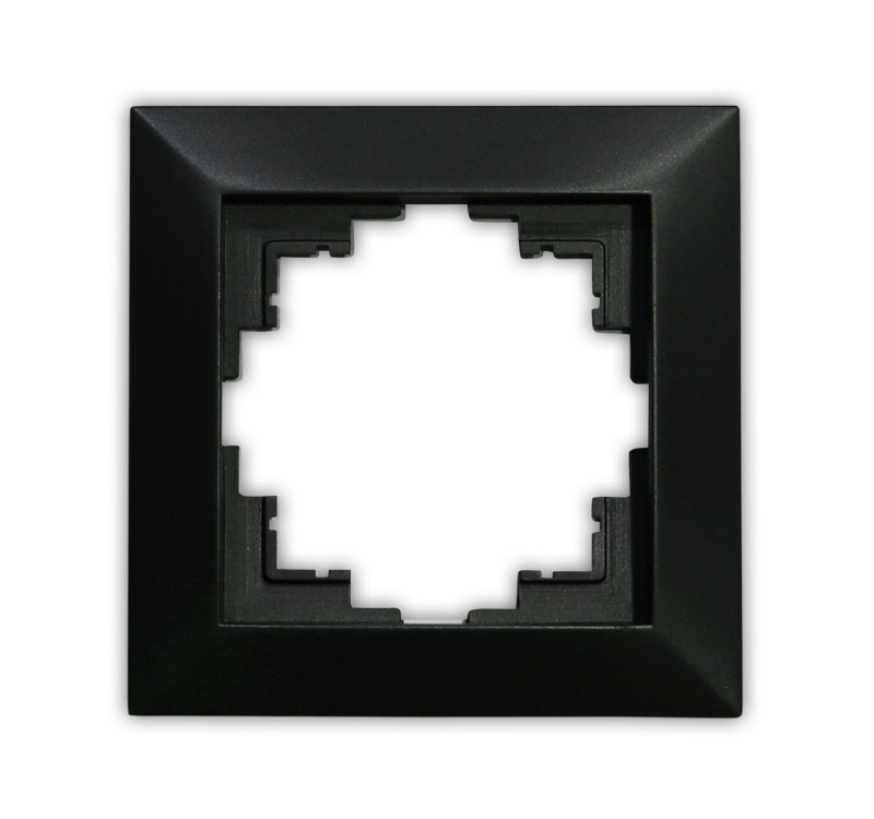 0 Πλαίσιο Μονό Ανθρακί - Image 1