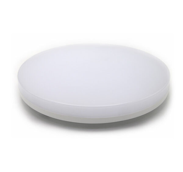 LED Πλαφονιέρα PC Στρογγυλή Φ330mm 24W 4000K IP54 ΛΕΥΚH