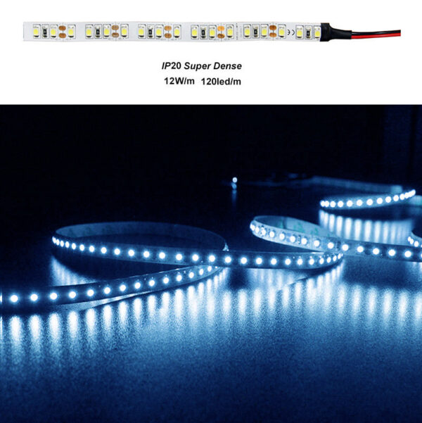 Ταινία LED 5m 12VDC 14,4W/m 2835 120LED/m Μπλε IP20