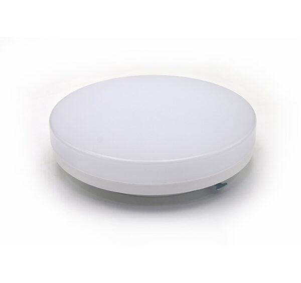 LED Πλαφονιέρα PC Στρογγυλή Φ220mm 14W 4000K IP54 Λευκή