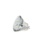 LED Λάμπα MR11 Γυάλινο 2W 12VAC/DC 105° Λευκό 4000Κ
