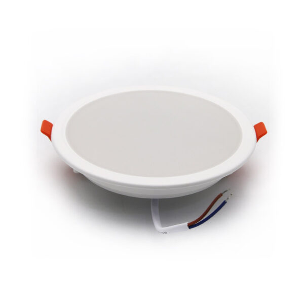 LED Φωτιστικό Ψευδοροφής Στρογγυλό Πλήρες 15W 3000K 120° Λευκό