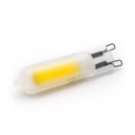 LED Λάμπα Γυάλινη COB G9 4W 230VAC MAT Ψυχρό 6500K