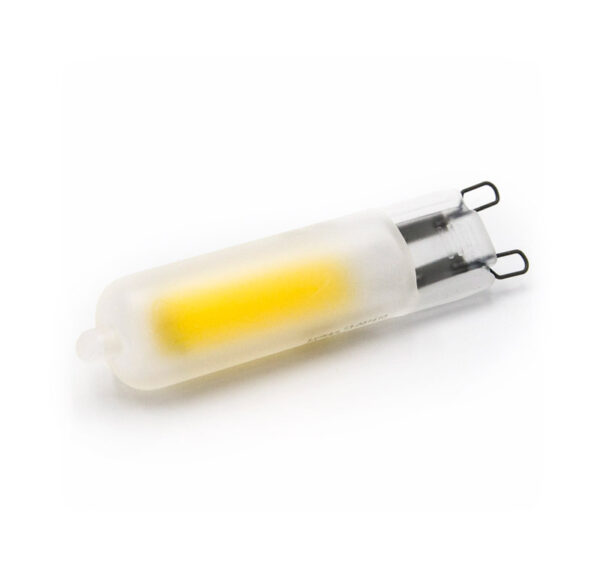 LED Λάμπα Γυάλινη COB G9 4W 230VAC MAT Ψυχρό 6500K
