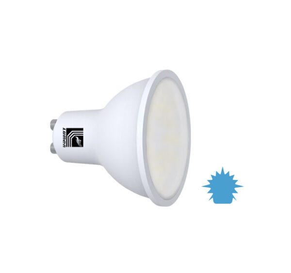 LED Λάμπα GU10 5W 230V 105° Μπλε
