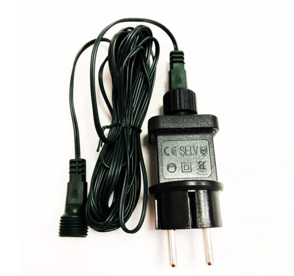 Τροφοδοτικό 7.2W Μαύρο 8 Προγραμματα για Μίνι LED RGB