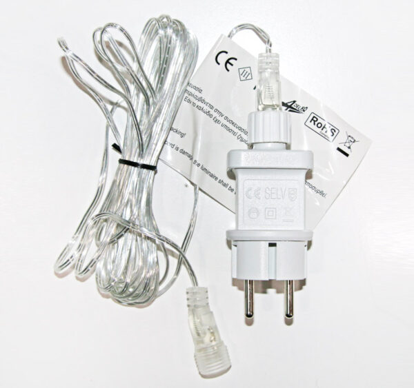 Τροφοδοτικό 7.2W Λευκό 8 Προγραμματα για Μίνι LED RGB