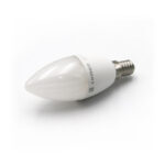 LED Λάμπα Κεράκι Ε14 10W 230V Θερμό 3000Κ